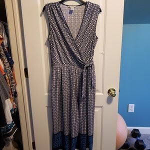 Dana Buchman Cropped Jumpsuit
